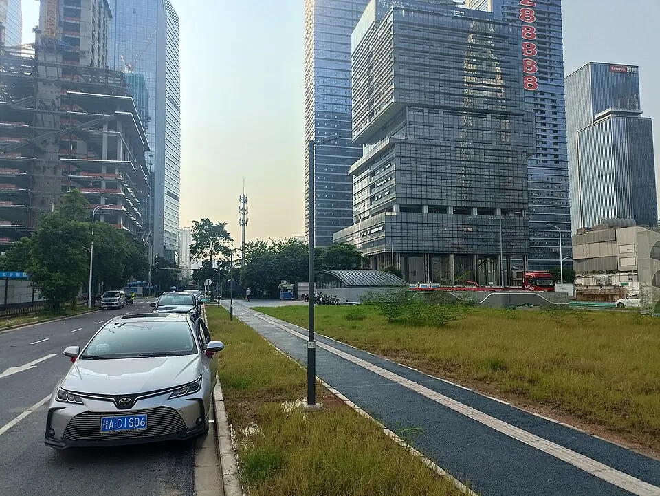 ทางออกสถานี Talent Park ในเซินเจิ้น